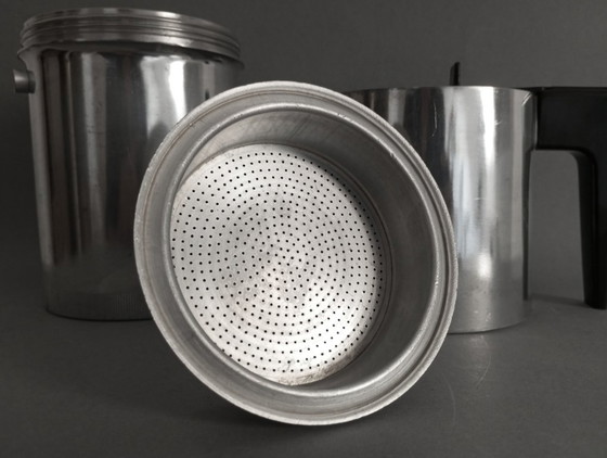 Image 1 of Enorme caffettiera Bauhaus Bialetti + Omg 'Prima' espresso 'percolator' Giuseppe de Gotzen 1966 Italia