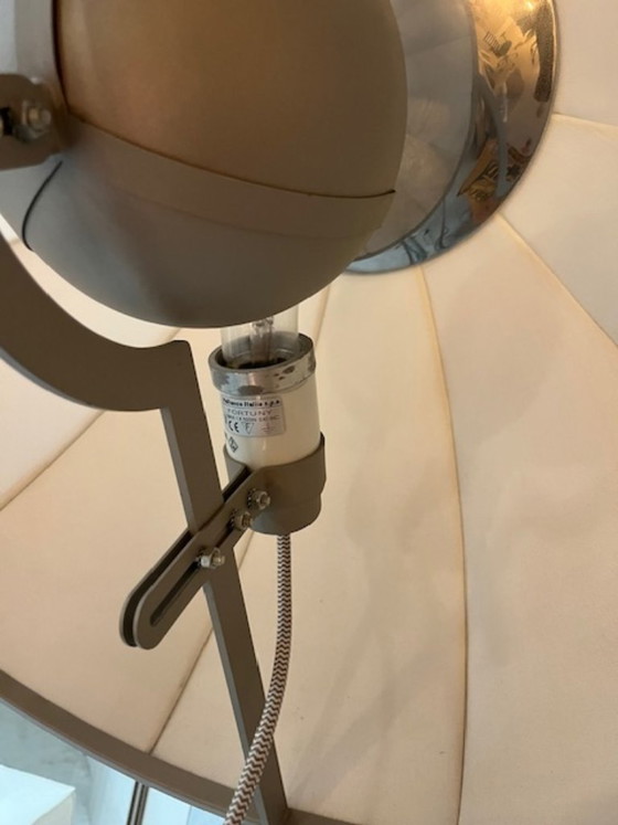 Pallucco Fortuny Floor light, cream, Metal, Textile, Creme, Design (photo 5 of 5)