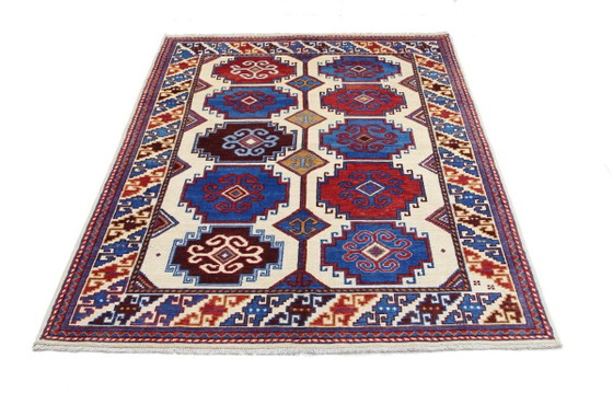 Image 1 of Origineel handgeknoopt Ziegler Kazak tapijt, 187 x 127 cm. Nieuw en in uitstekende staat.