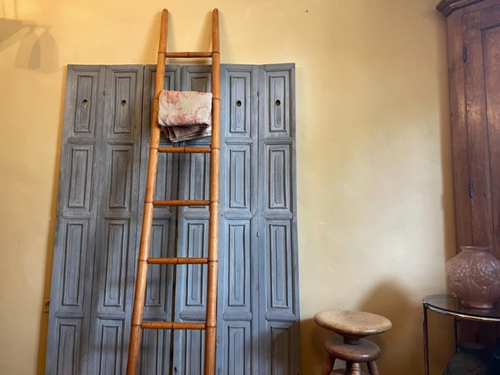 Escabeau de bibliothèque ancien du XIXe siècle, français – Objets déco, Wood (photo 11 of 11)