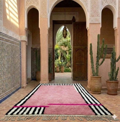 Tapis berbère marocain au charme naturel 270cmx200cm – vloerkleden en tapijten, Cotton (photo 2 of 5)