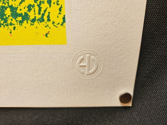 Image 1 of Zeefdruk op zwaar papier Henk van der Vet nijenbeek