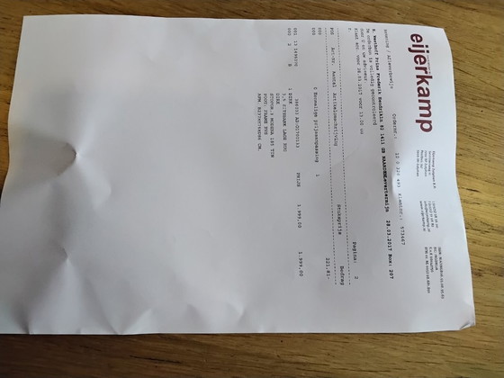 Image 1 of Design 3,5  zitbank Dirk van Jame