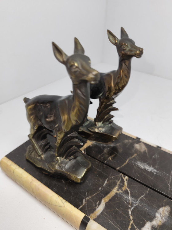 Set de Cadres Photo Art Déco – Marble, Brass (photo 9 of 11)
