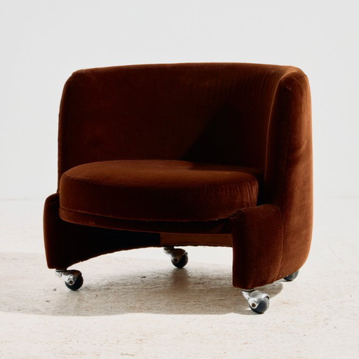 Poltrona Potyondi MK11685 della Società Ungherese di Arti Applicate – fauteuils, Velvet (photo 2 of 10)