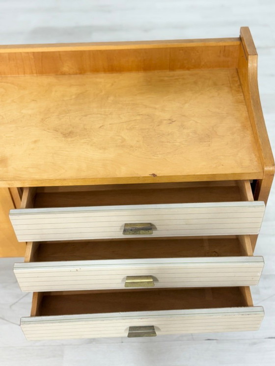 Image 1 of Mid-century lowboard, ladekast, woonkamerkast, vintage kast