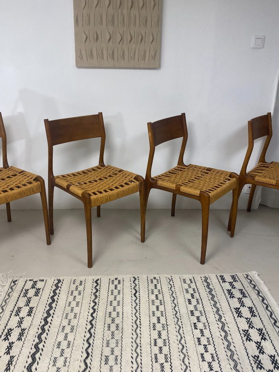 Image 1 of Serie de 4 sillas Habana – Gessef, Consorzio Sedie Friuli.