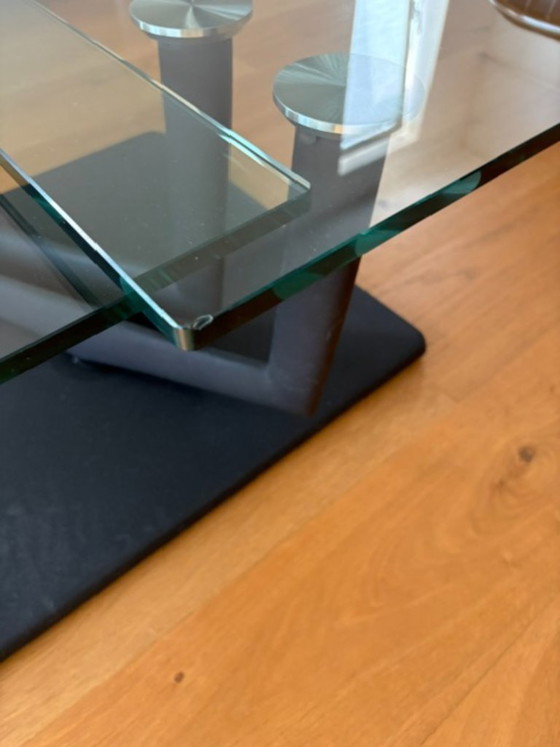 Table basse en verre réglable – Tables basses, Glass, Metal (photo 25 of 30)