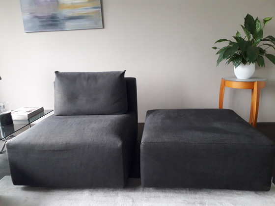 Image 1 of Minotti Sofa and element and pouf
