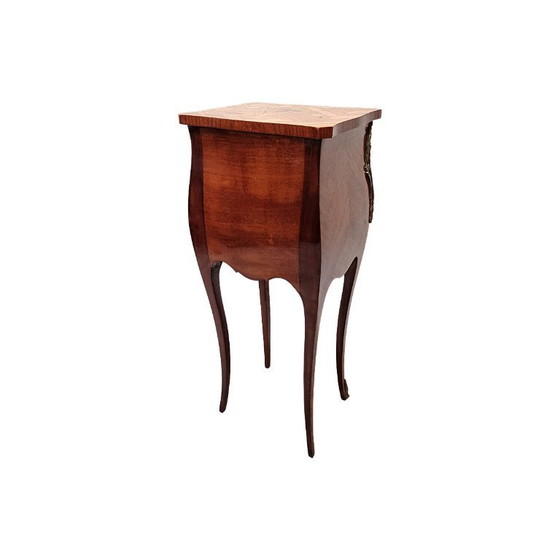Image 1 of Louis XV style bedside table with 3 drawers, 1960s/70s