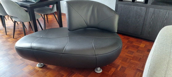 Leolux Kikko – Chaise longue, Leather, Metal (photo 3 of 7)