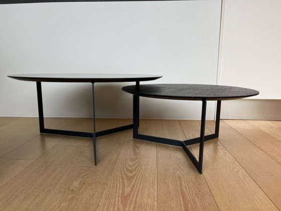 Treku Kabi Couchtisch, 2er-Set – Couchtische, Holz, Metall (photo 2 of 8)