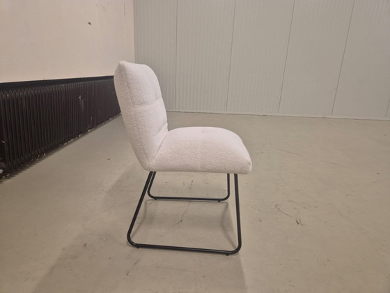 Image 1 of 4x SHOWROOM OUTLET - Eetkamerstoelen Dante - Teddy - NIEUW
