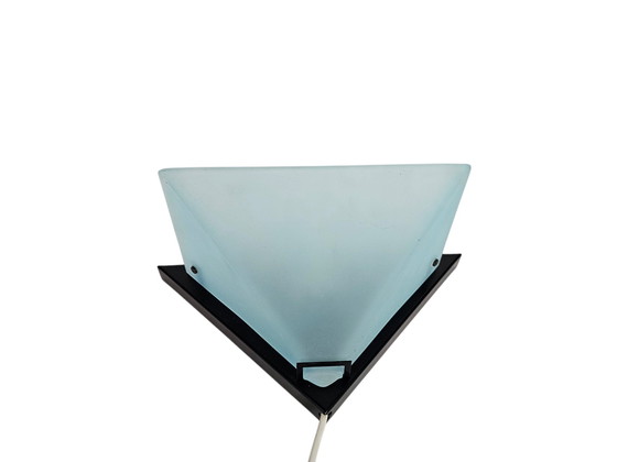 Image 1 of Dijkstra Holland - Fokke Dijkstra - Model Zucca 2 - Wandlamp - Frosted Glass - 80'S