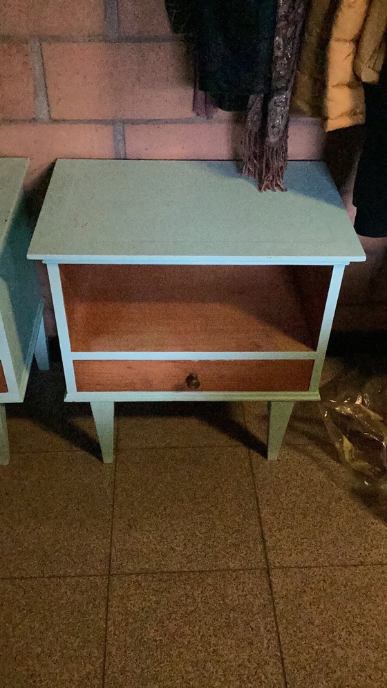 Image 1 of Retro nacht/bijzettafeltjes