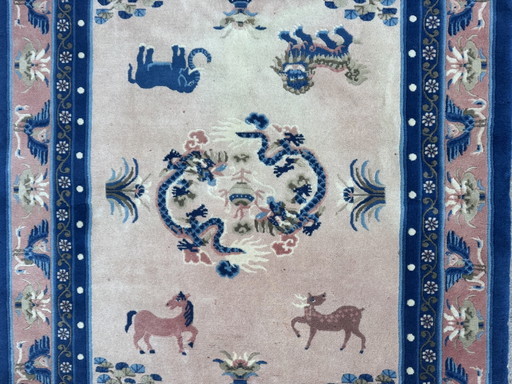 Art-déco-Teppich aus Peking