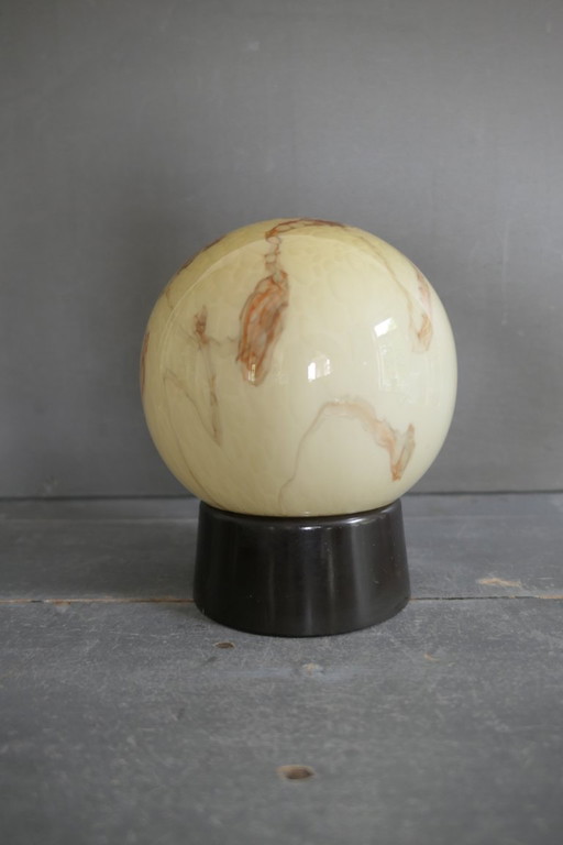 Art Deco Thabur Butter Marble ceiling light