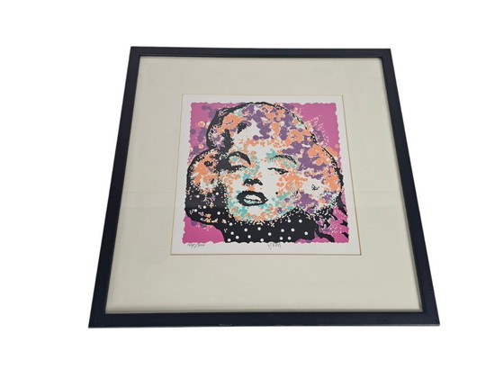 Image 1 of Dutch design - Ad van Hassel - Marilyn Monroe - Screen printing - limited edition