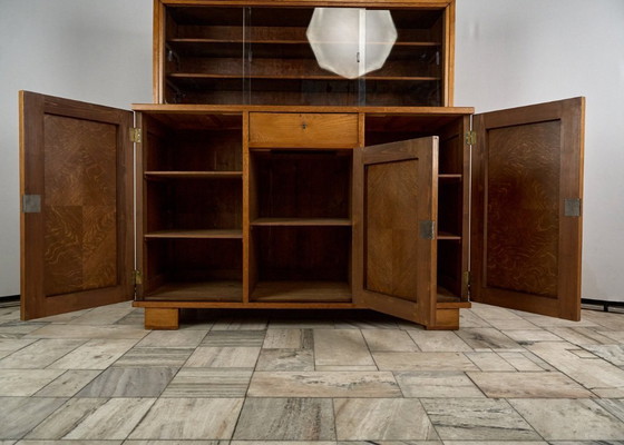 Image 1 of Vintage houten dressoir, jaren 1930, Tsjechoslowakije