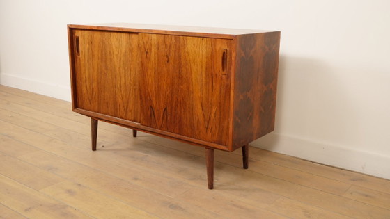 Vintage Sideboard | Rosewood | Sliding Doors (photo 3 of 9)