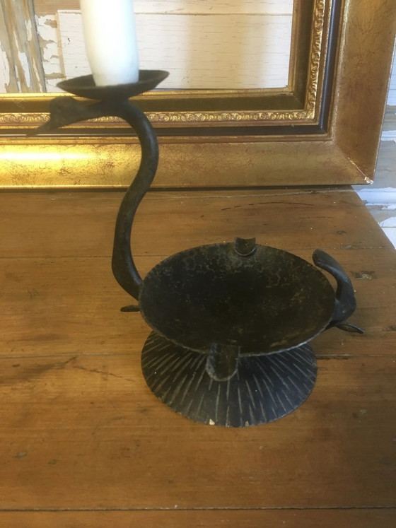 Posacenere in metallo (e portacandele) – Oggetti decorativi, Vintage (photo 5 of 10)