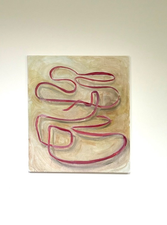 Two Ribbons – Eliza de Geus, Paintings & Drawings, Canvas (photo 2 of 5)
