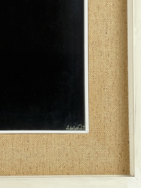 Image 1 of Amleto Dalla Costa, serigrafía original enmarcada, Milán, Italia, años 80