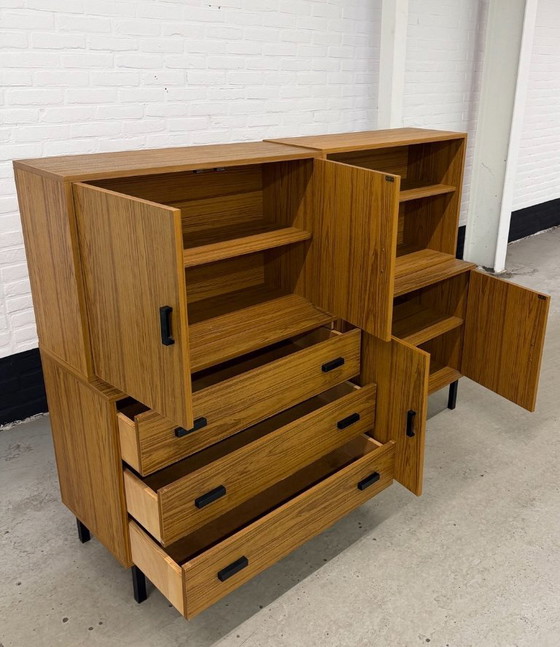 Armoire Système Modulaire Vintage – Armoires murales, Wood (photo 9 of 14)