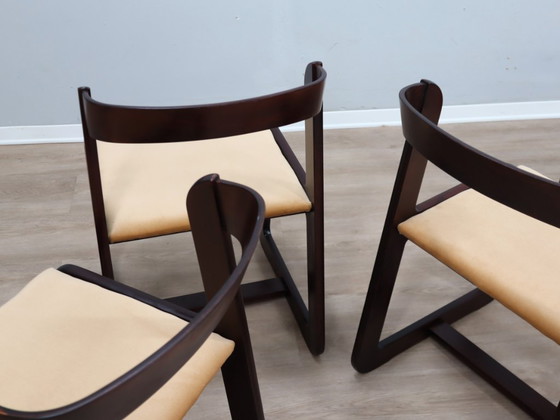 Image 1 of Ensemble de 6 chaises à repas Mario Sabot, Italie 1970