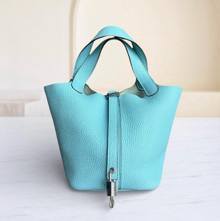 HERMES PICOTIN LOCK 18 - TC TAURILLION CLEMENCE LAGON PALLADIUM