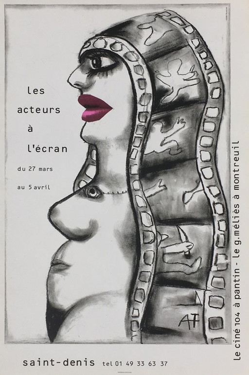 André FRANÇOIS The actors on screen original poster 1998