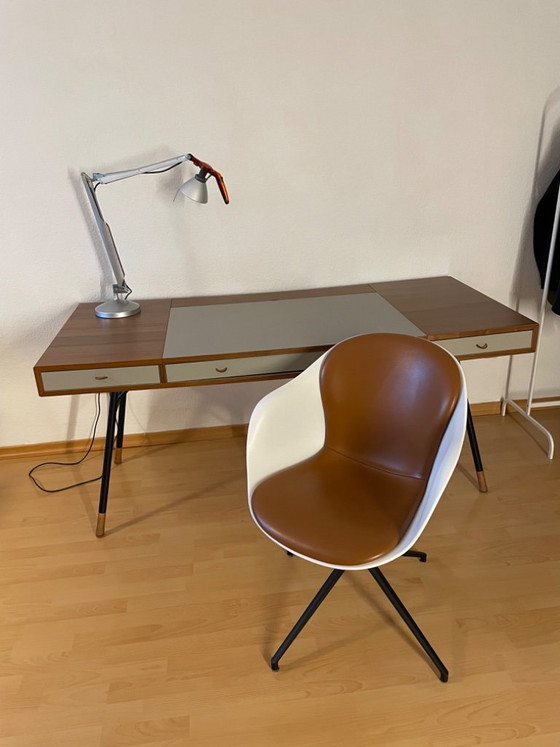 Silla de Comedor BoConcept Adelaide con Función Giratoria – Sillas giratorias, Leather, Metal (photo 6 of 6)