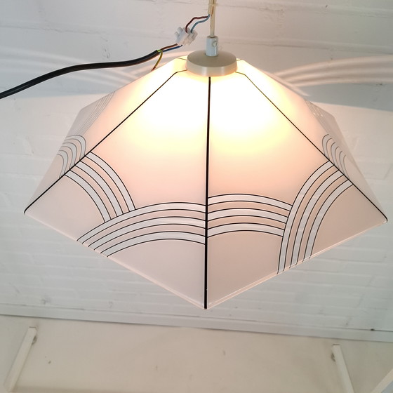 Image 1 of Lampada a sospensione vintage anni '70 in acrilico con cappello da strega