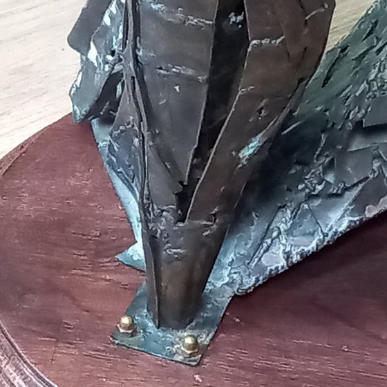 Image 1 of Sculpture en bronze vintage unique et spéciale