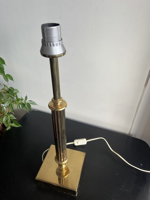 Vintage Volmer Table Lamp Brass