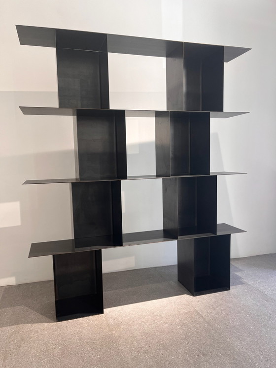 Étagères murales modulaires Franck Robichez, Métal, Noir (photo 3 sur 7)