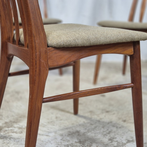 Image 1 of Sedia Niels Koefoed 'Eva', sedie danesi vintage degli anni '60