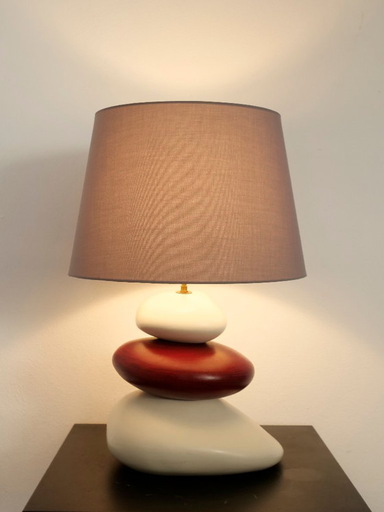 Image 1 of François Chatain Lampada Pebble, lampada decorativa, 1980