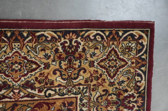 Image 1 of Tappeto/moquette pazzesca con bellissimi motivi principalmente nei colori rosso e giallo 296x203cm