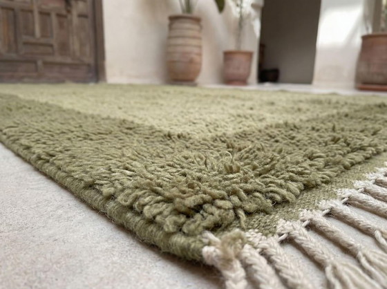 Image 1 of Berberkleed van zuivere wol, traditioneel gemaakt, 150x250 cm