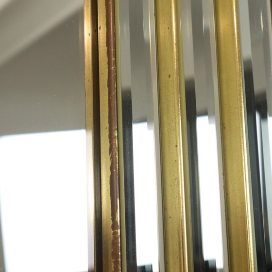 Image 1 of Zeldzame Design Spiegel met Console Zilver Goud Deknudt
