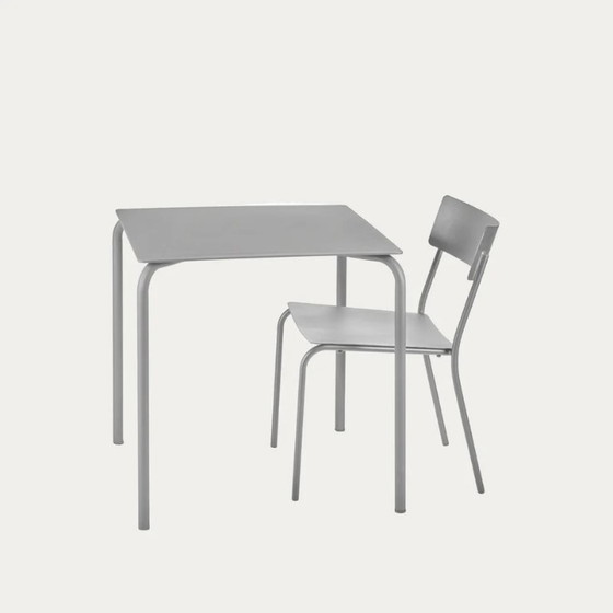 Image 1 of 2x SERAX August garden table by Vincent van Duysen (75x75 green/eucalyptus)