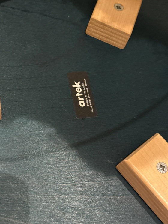 Artek blau – Hocker, Holz (photo 4 of 4)