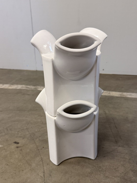 2X Jan Van Der Vaart Stackable Vases - 1973 & 1975 – Ceramic (photo 6 of 10)