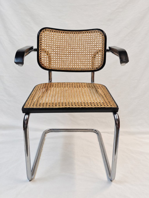 Fauteuil original Gavina Cesca B64 de Marcel Breuer – Fabriqué en Italie