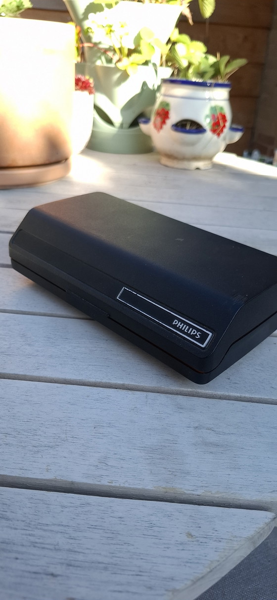 Image 1 of Philips Exclusive Philishave - Compleet Vintage Scheerapparaat in Originele Doos - Collectorsitem