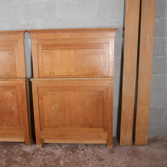 Letti Art Déco Filettati – Letti singoli, Legno, Art Deco (photo 3 of 18)