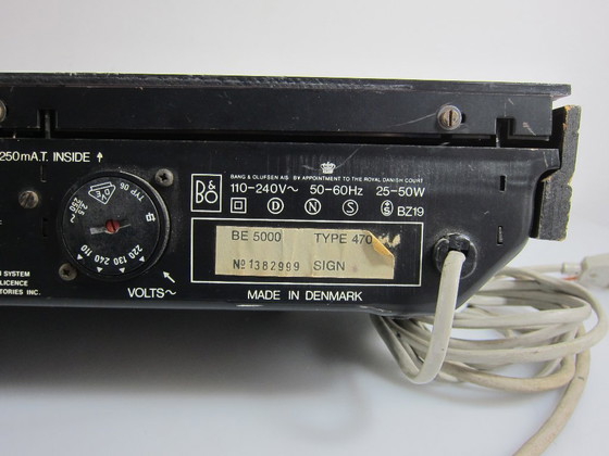 Image 1 of Bang & Olufsen Beocord 5000 cassette recorder vintage Jacob Jensen not working decoration piece