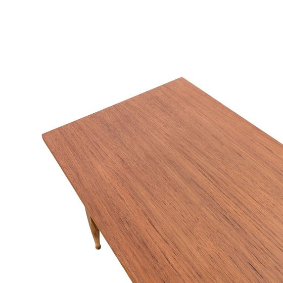 Trioh Teak Vintage 60s Denmark Rattan Coffee Table Original, Wood, Brown (photo 7 of 8)