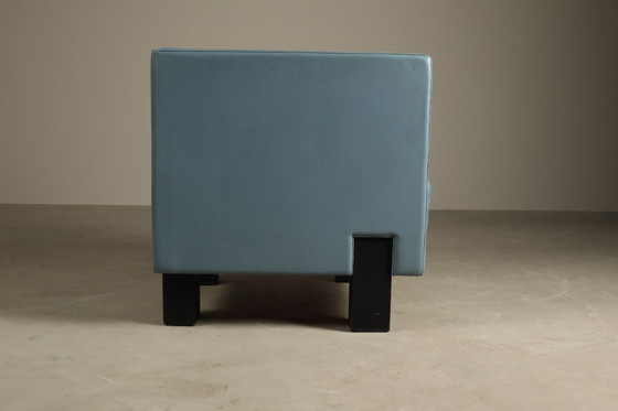 Image 1 of Pair of "Moji" Armchairs by Shigeru Uchida for Poltrona Frau, Italy